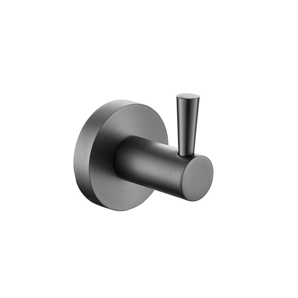 Bristan Round Robe Hook - Gun Metal Grey