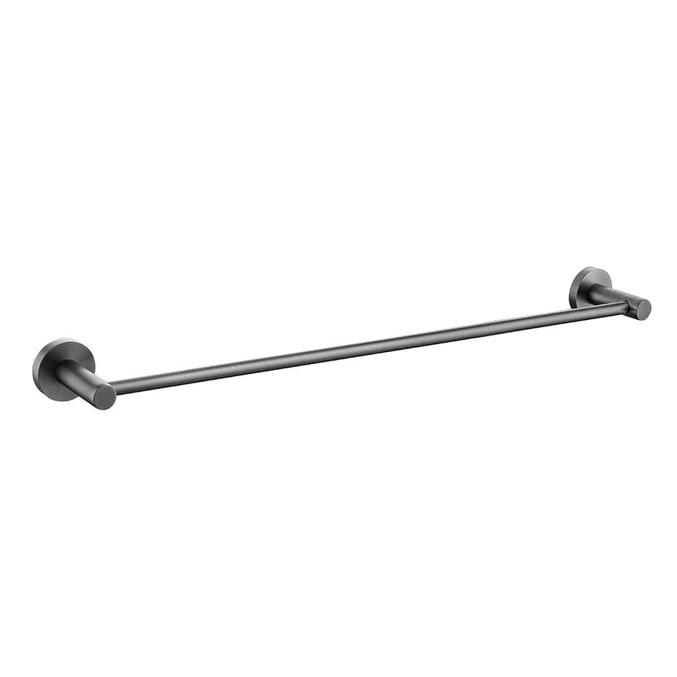 Bristan Round Towel Rail - Gun Metal Grey