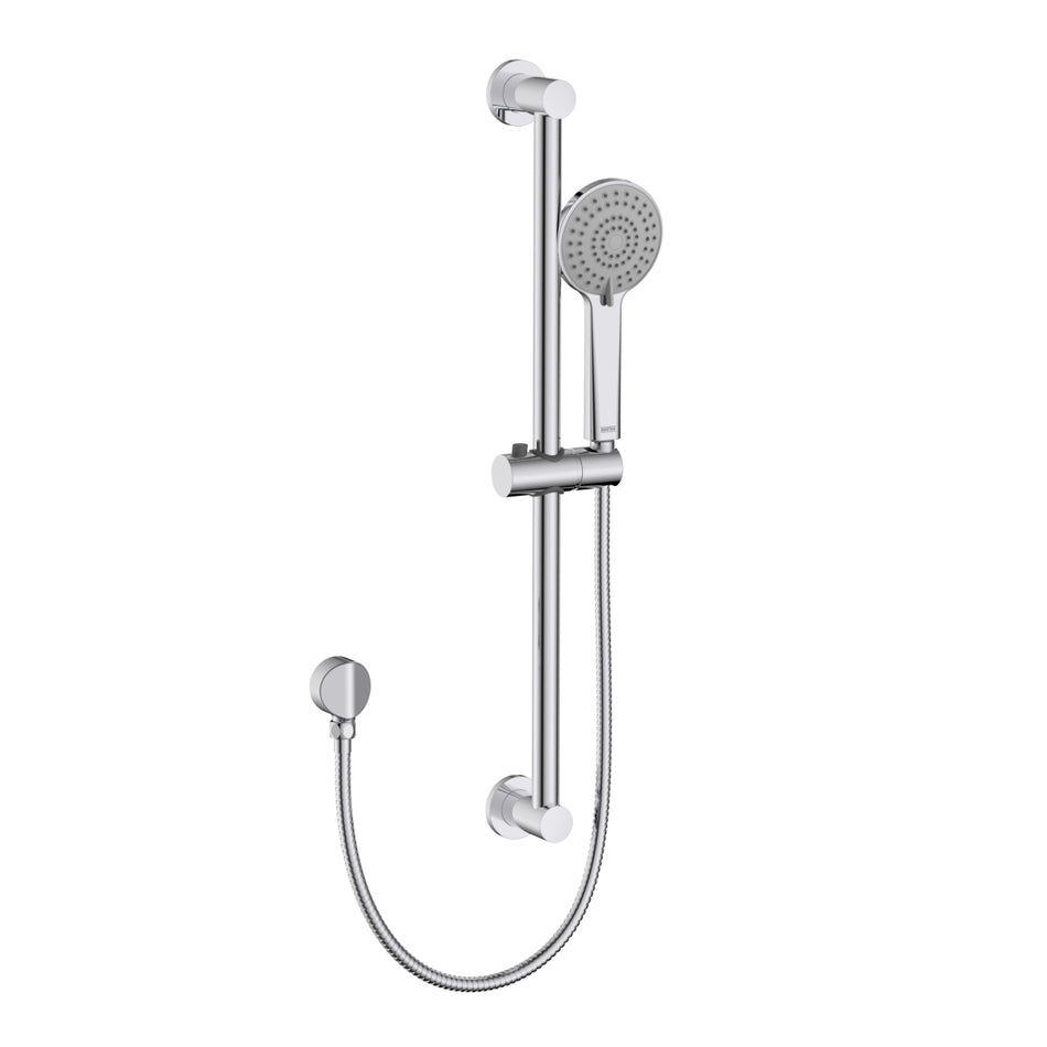 Bristan Round Riser Rail Shower Kit with Multi Function Handset -Chrome