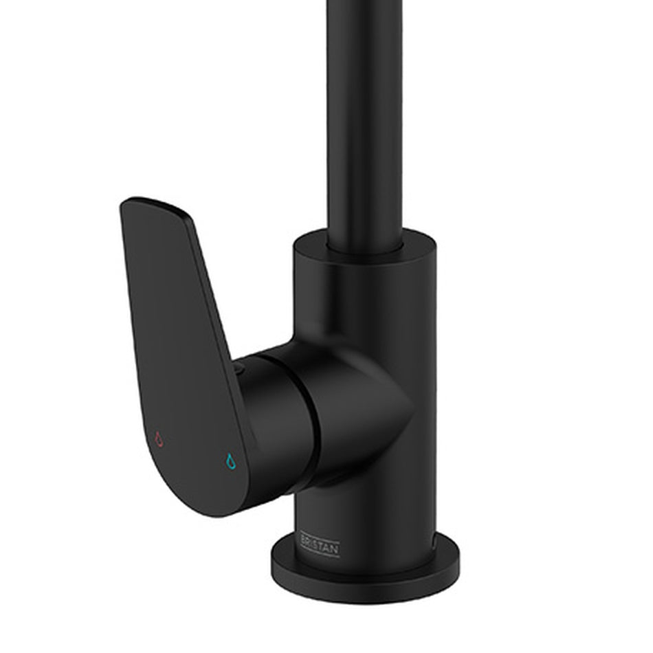 Bristan Raspberry EasyFit Mono Kitchen Mixer Tap - Black
