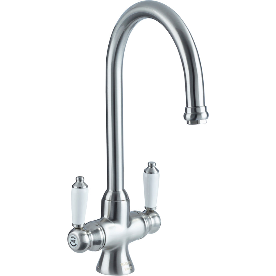Bristan Renaissance Easyfit Kitchen Mixer Tap - Brushed Nickel