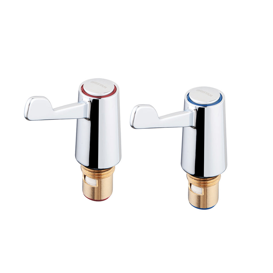 Bristan Basin Ceramic Disc Tap Reviver With Lever Handles - Chrome