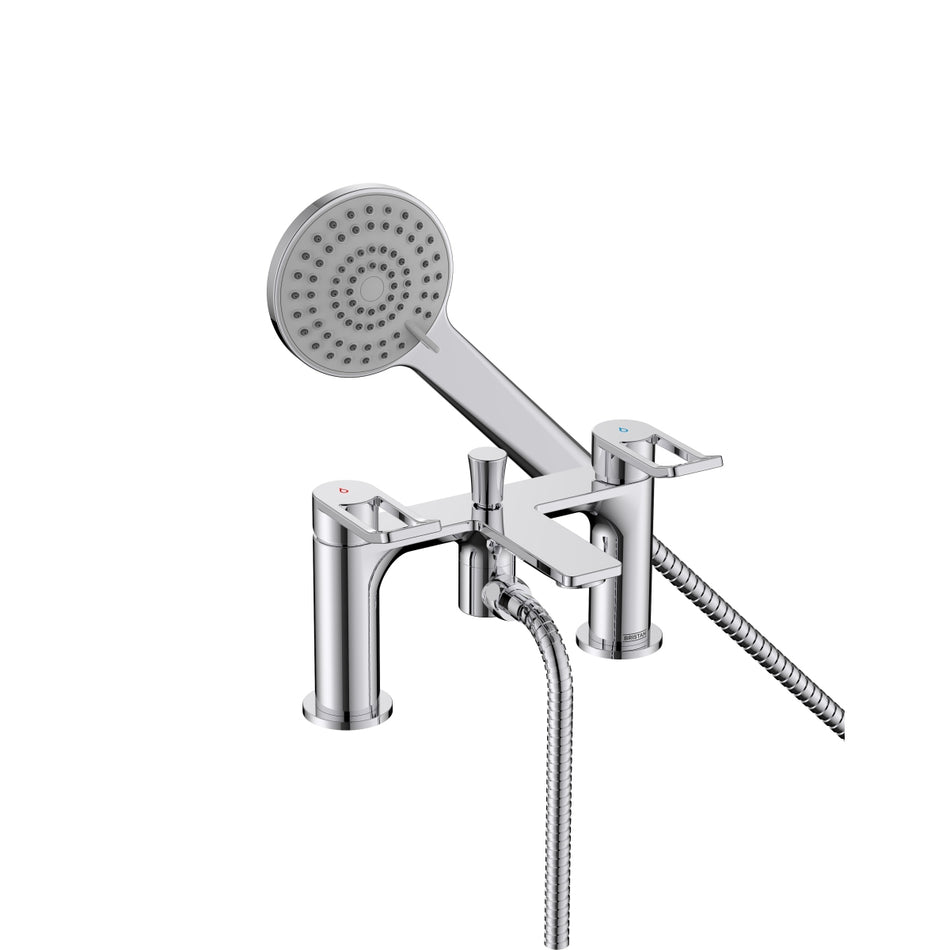 Bristan Saffron Bath Shower Mixer Tap - Chrome