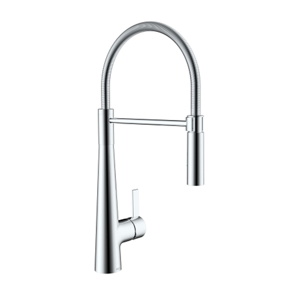 Bristan Sabre Professional Kitchen Mixer Tap With Pull-Down Hose - Chrome