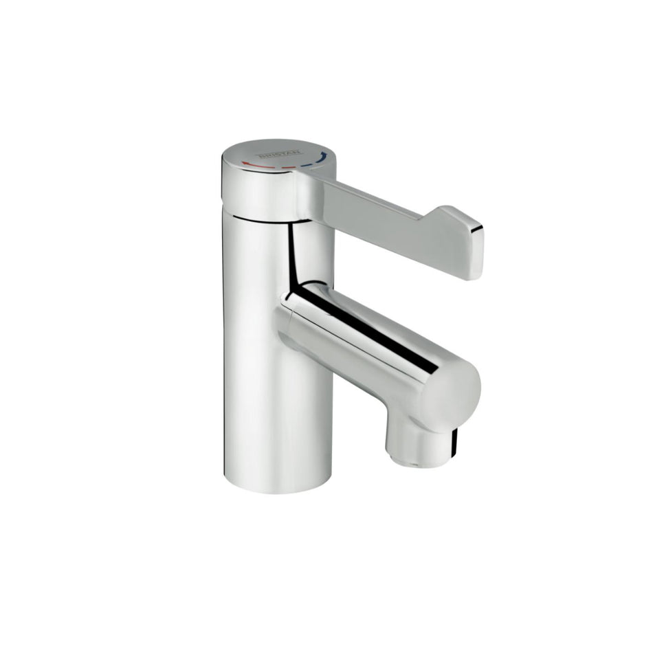 Bristan Solo Non-Thermostatic Healthcare Basin Mixer Tap With Long Lever Handle - Chrome
