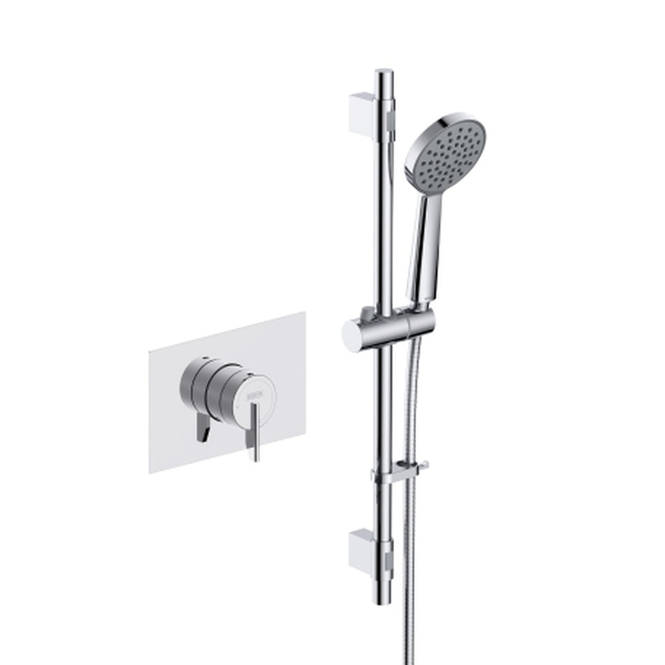 Bristan Sonique3 Thermostatic Concealed Mini Shower Valve With Shower Kit - Chrome