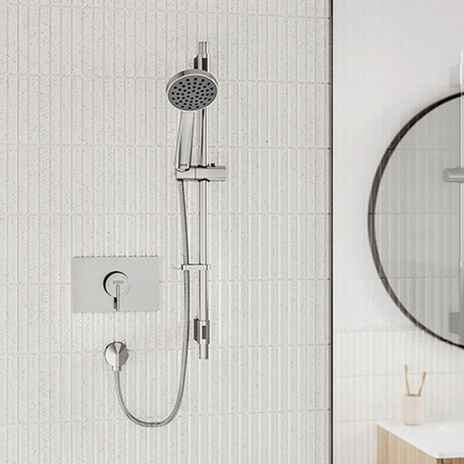 Bristan Sonique3 Thermostatic Concealed Mini Shower Valve With Shower Kit - Chrome