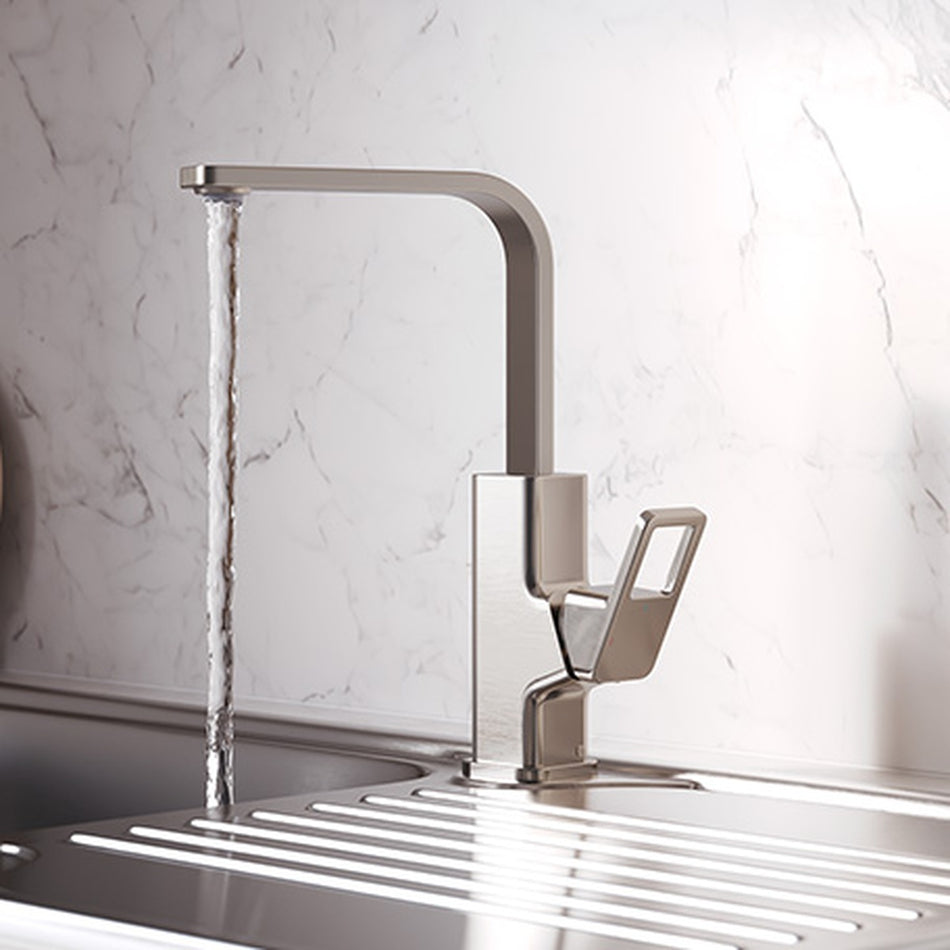 Bristan Spruce EasyFit Kitchen Mixer Tap - Stainless Steel