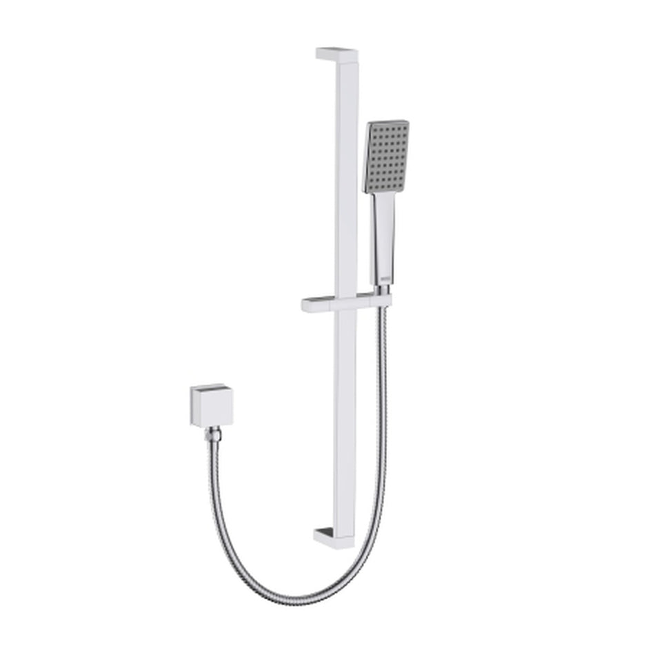 Bristan Square Single Function Shower Slide Rail Kit - Chrome