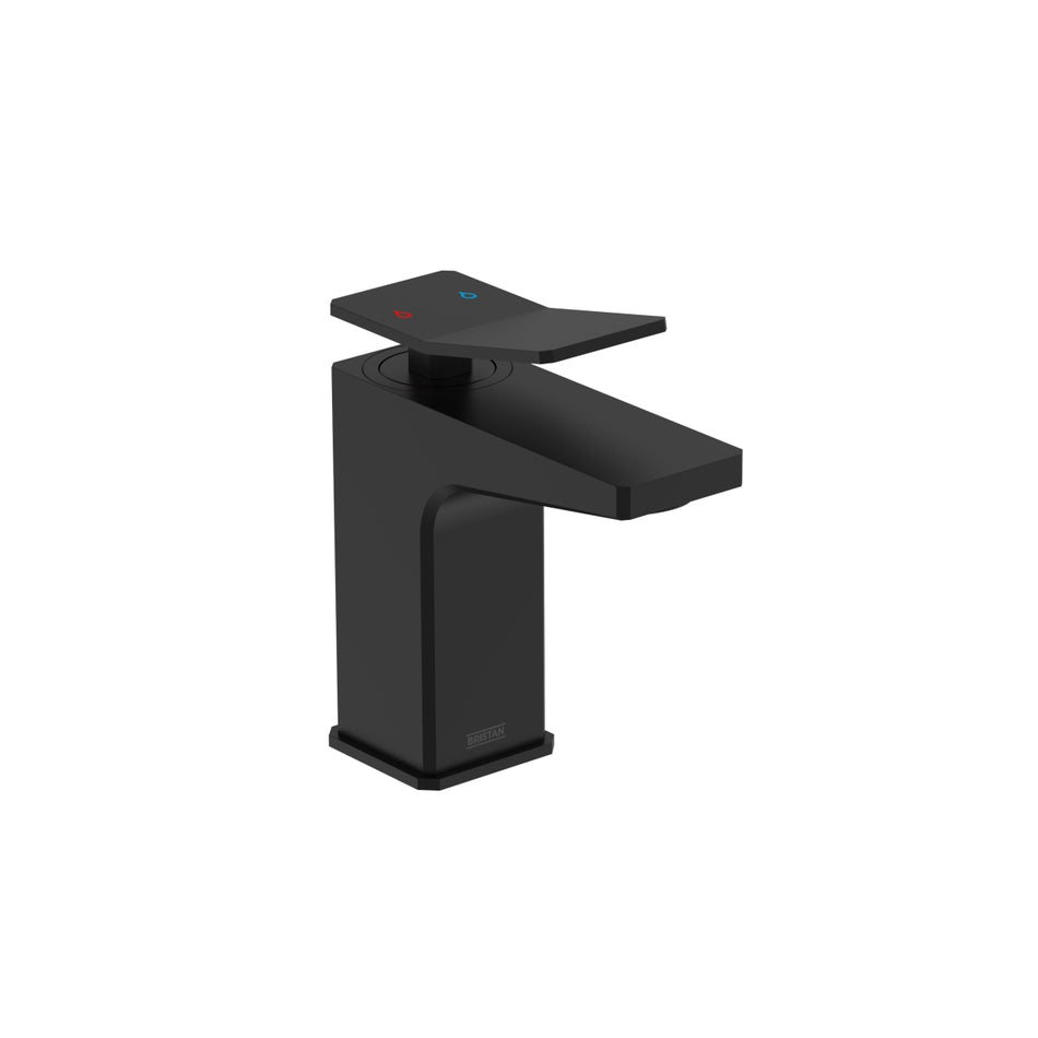 Bristan Tangram 1 Hole Bath Filler Tap - Black