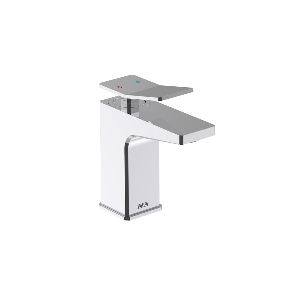 Bristan Tangram 1 Hole Bath Filler Tap - Chrome
