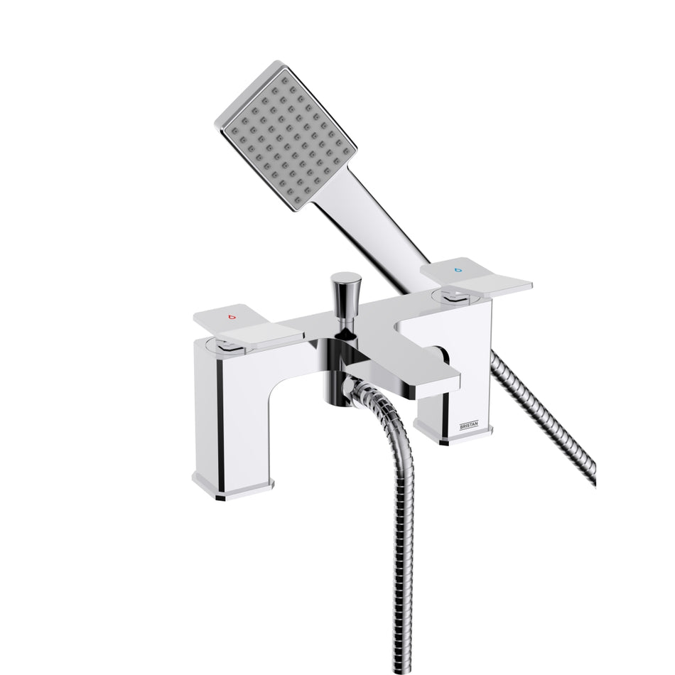 Bristan Tangram Bath Shower Mixer Tap - Chrome