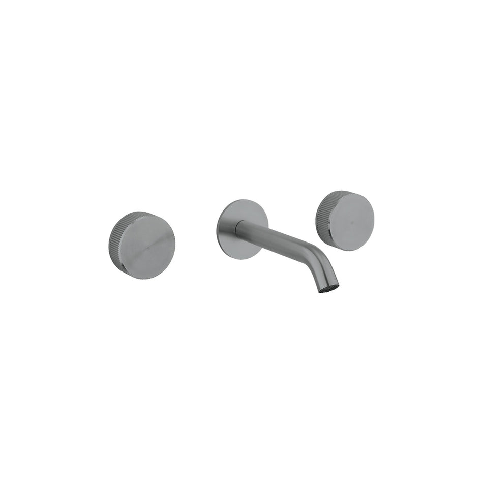 Crosswater 3ONE6 3 Hole Wall Mounted Basin Mixer Tap - Slate