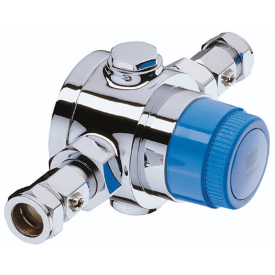 Bristan 28mm Thermostatic Mixing Valve - Chrome