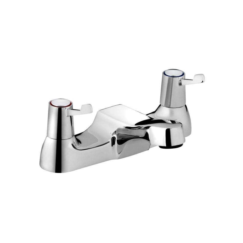 Bristan Lever Bath Filler Tap With Ceramic Disc Valves - Chrome