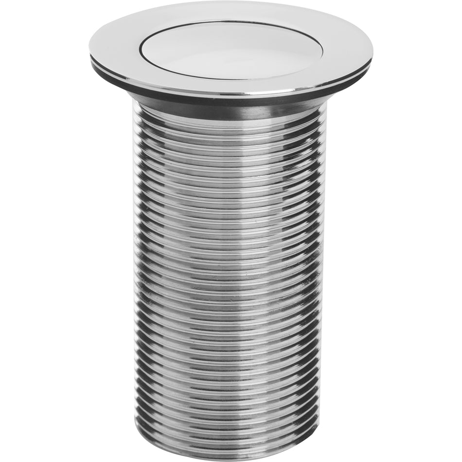 Bristan Round Push Clicker Basin Waste Unslotted - Chrome