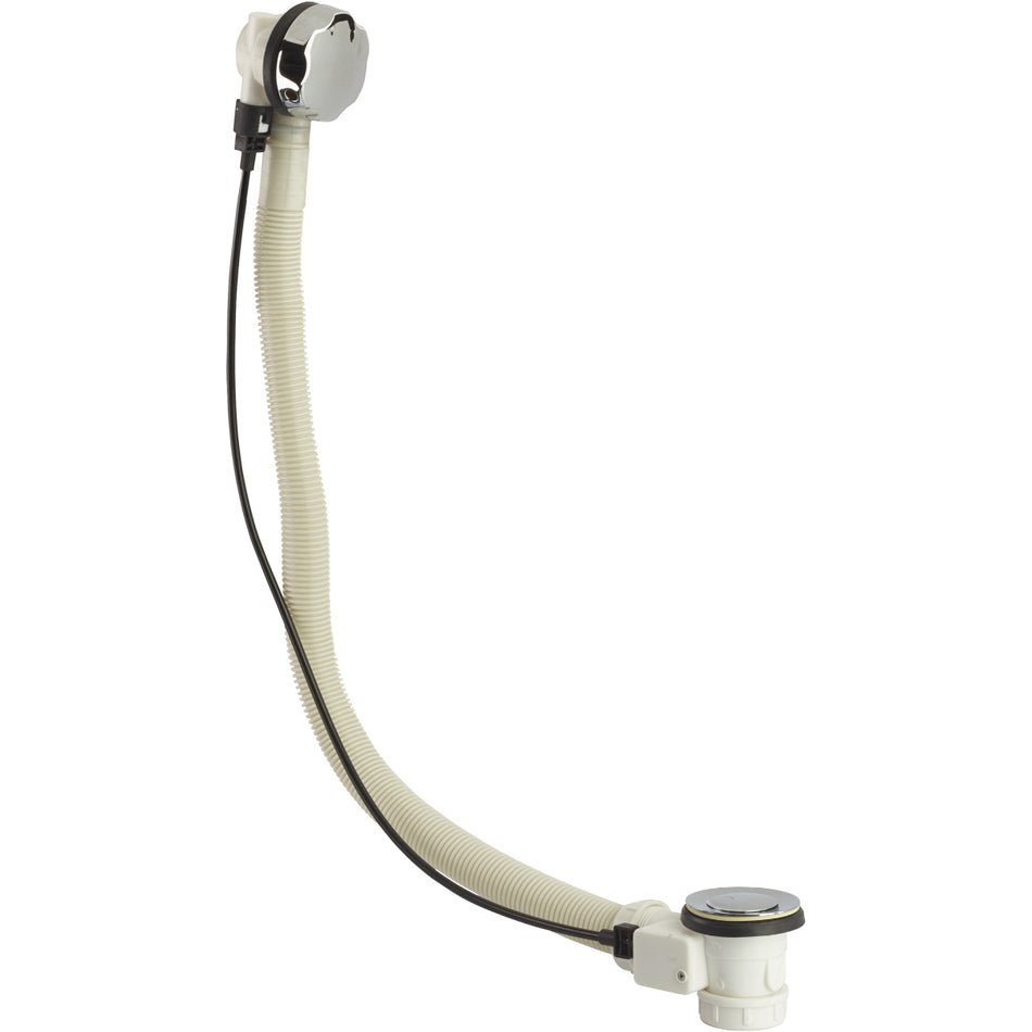 Bristan Round Pop Up Bath Waste With Overflow - Chrome