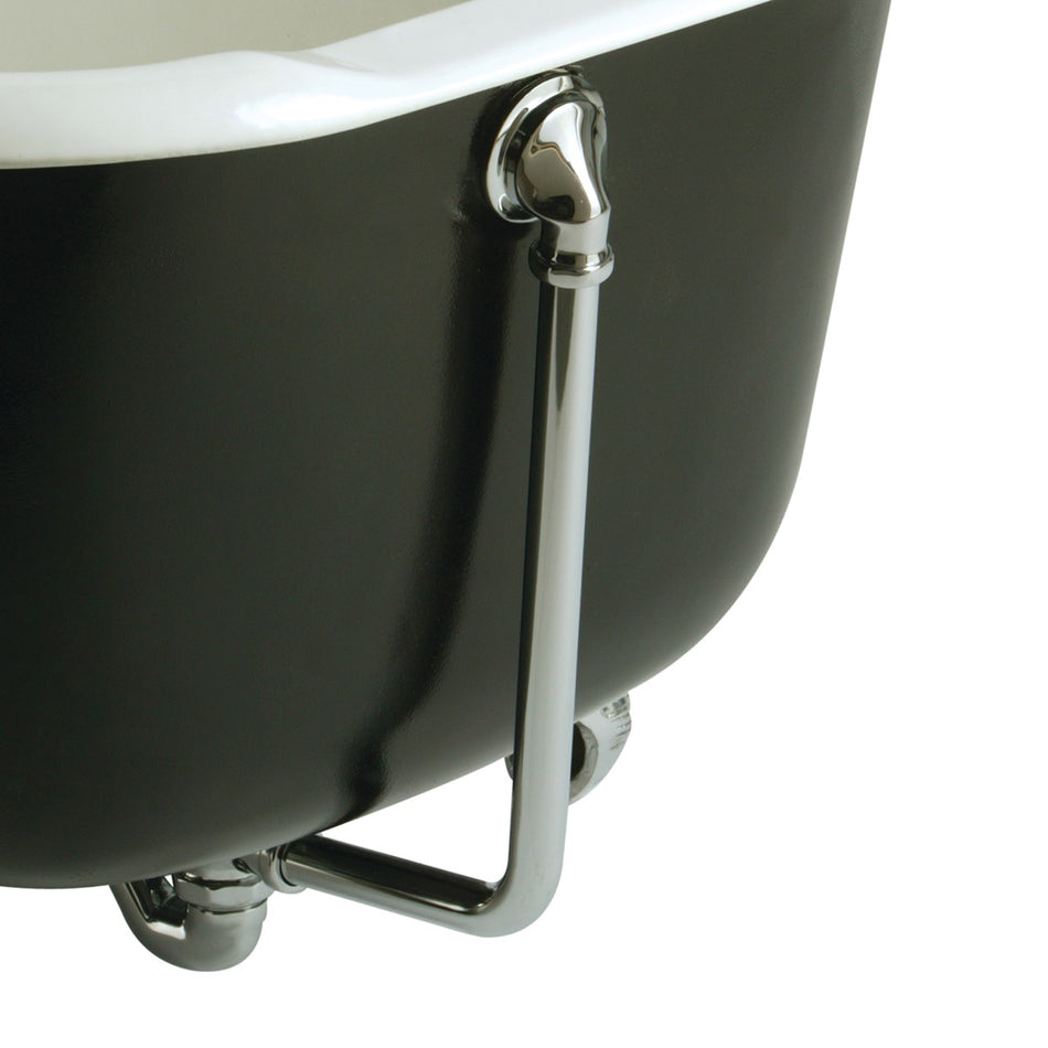 Bristan Exposed Bath Waste With Overflow - Chrome