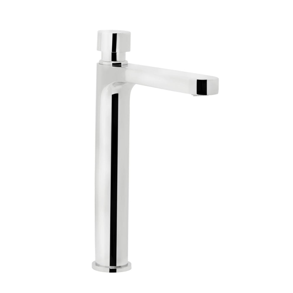 Bristan Single Tall Body Soft Touch Timed Flow Tall Basin Mixer Tap - Chrome